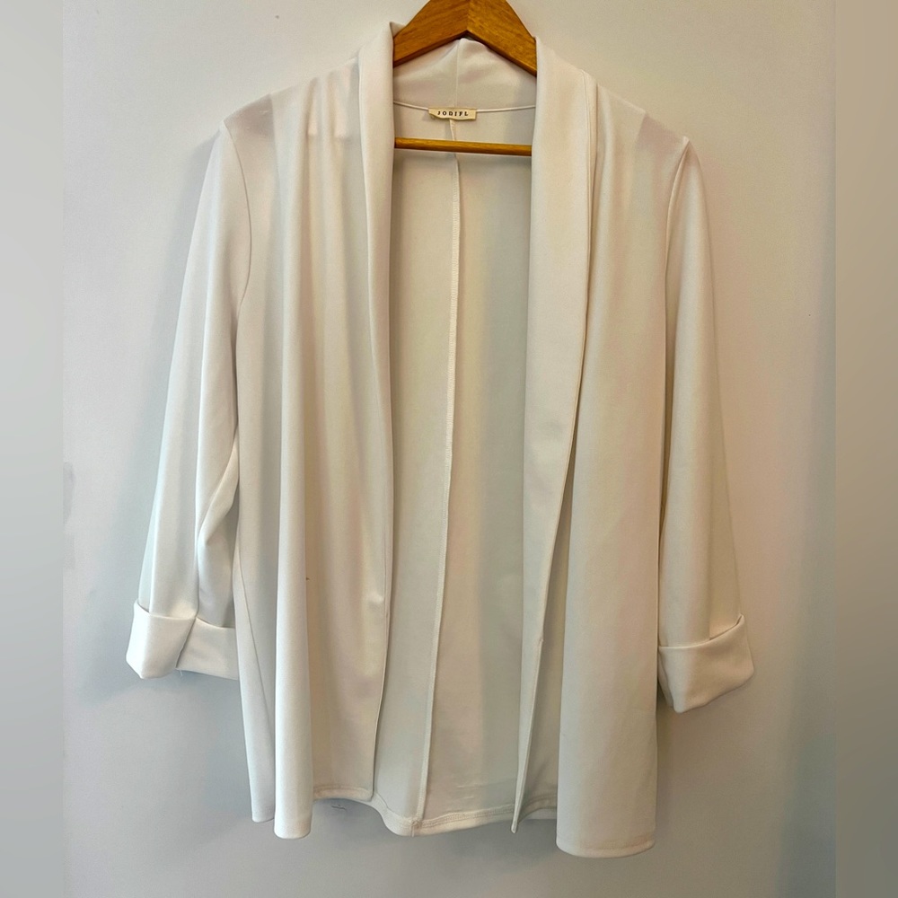 White blazer